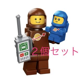 レゴ(Lego)のLEGO レゴ ミニフィグ  71037 シリーズ24 宇宙飛行士 ２個(その他)