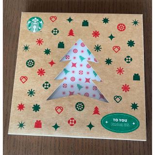 スターバックス(Starbucks)のスターバックス　デザートプレート　ホワイト　クリスマスノベルティ(ノベルティグッズ)