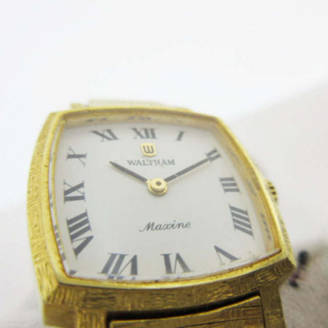 Waltham(ウォルサム)のウォルサム 腕時計 Maxine 手巻き 2針 ゴールド GP ヴィンテージ  レディースのファッション小物(腕時計)の商品写真