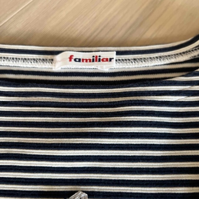 familiar(ファミリア)のファミリア150長袖カットソー キッズ/ベビー/マタニティのキッズ服女の子用(90cm~)(Tシャツ/カットソー)の商品写真