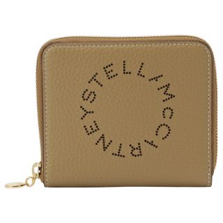 ステラマッカートニー(Stella McCartney)のステラマッカートニー ラウンドジップ 二つ折り財布 サンド【38%OFF】(財布)