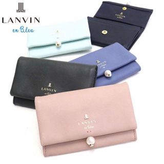 ランバンオンブルー(LANVIN en Bleu)のランバン　カードケース　定期入れ　名刺入れ(名刺入れ/定期入れ)