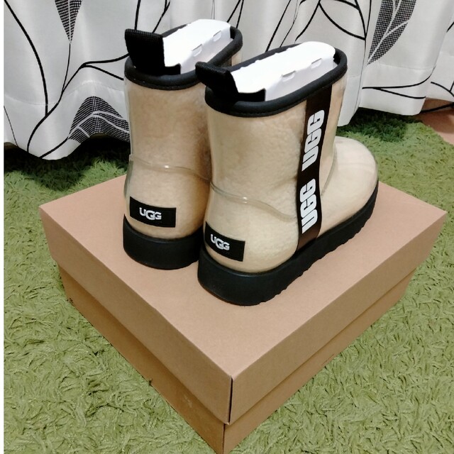 新品 アグ UGG  CLASSIC MINI クリア ナチュラル 24cm