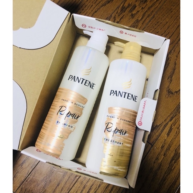 PANTENE(パンテーン)のパンテーン プレミアム ダメージ リペアー シャンプー トリートメント トリー… コスメ/美容のヘアケア/スタイリング(シャンプー/コンディショナーセット)の商品写真