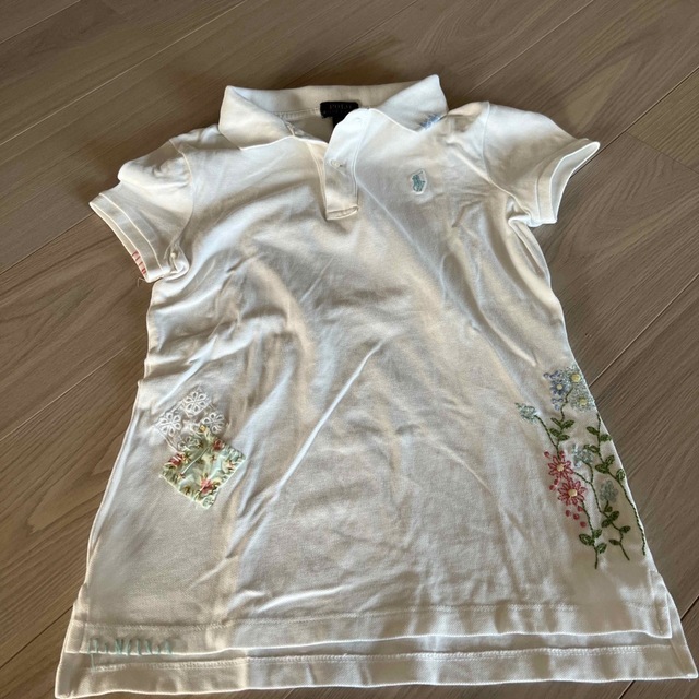 POLO RALPH LAUREN(ポロラルフローレン)のラルフ150半袖ポロシャツ キッズ/ベビー/マタニティのキッズ服女の子用(90cm~)(Tシャツ/カットソー)の商品写真