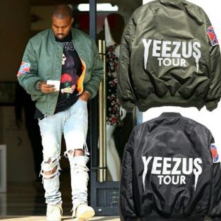 希少！KANYE WEST×ALPHA YEEZUS TOUR MA-1