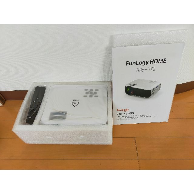 FunLogy HOME(W) 小型プロジェクター | corumsmmmo.org.tr