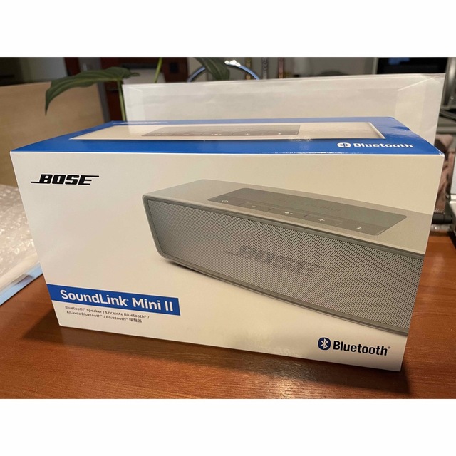 BOSE(ボーズ)の【中古品】BOSE SoundLink Mini II スマホ/家電/カメラのオーディオ機器(スピーカー)の商品写真