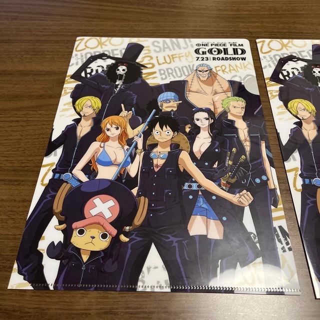 ONE PIECE FILM GOLD クリアファイル