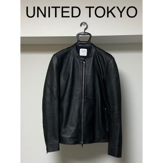 ユナイテッドトウキョウ(UNITED TOKYO)の【再値下げ】UNITED TOKYO  シングルライダースジャケット(ライダースジャケット)