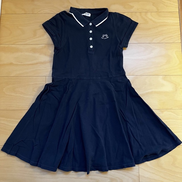 pom ponette(ポンポネット)のワンピース キッズ/ベビー/マタニティのキッズ服女の子用(90cm~)(ワンピース)の商品写真