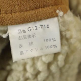 McGREGOR - マックレガー ムートン風 コットン コート M キャメル