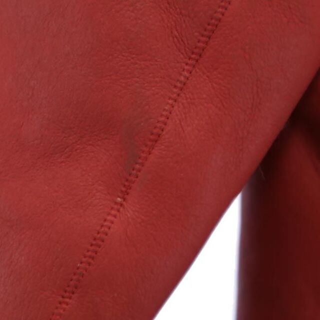Max Mara - マックスマーラ イタリア製 ムートンジャケット 42 レッド