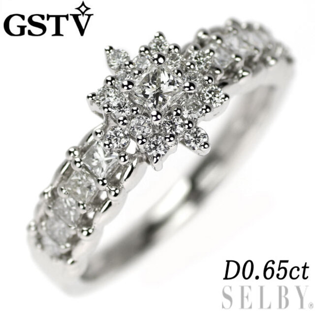 全てのアイテム GSTV 0.65ct リング ダイヤモンド Pt950 リング(指輪