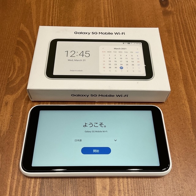 ポケットWiFi Galaxy 5G Mobile Wi-Fi SCR01 - その他