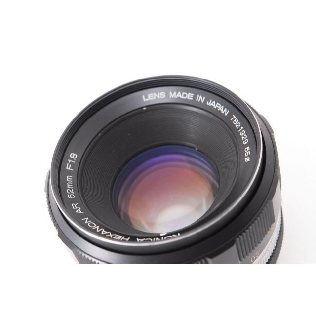 KONICA MINOLTA(コニカミノルタ)の◎現状品◎ KONICA HEXANON AR 52mm F1.8 L564 スマホ/家電/カメラのカメラ(レンズ(単焦点))の商品写真