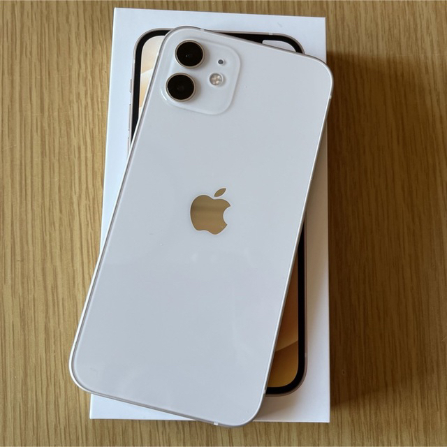 iPhone12 128GB ホワイト SIMフリー 美品 バッテリー100% iPhone12 128GB ホワイト SIMフリー 美品 バッテリー100%