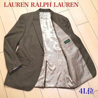 ラルフローレン(Ralph Lauren)の極美品★ラルフローレン ラムウール100％ テーラード ジャケット 秋冬A277(テーラードジャケット)