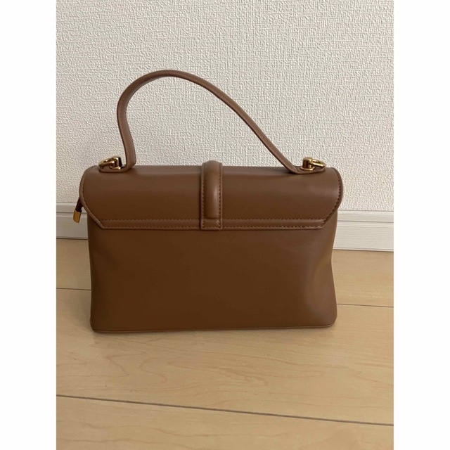 basement online 2wayシンプルバッグ ブラウン