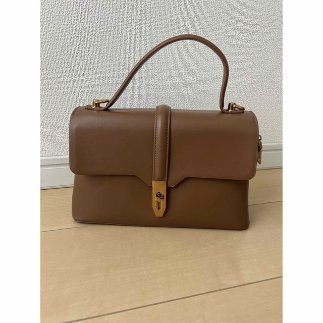 basement online 2wayシンプルバッグ ブラウン