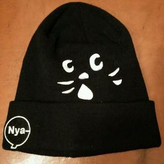 ネネット(Ne-net)のne-net  にゃー  NEW ERA  ニットキャップ(ニット帽/ビーニー)