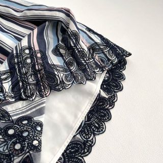 Rose Tiara - ローズティアラ*ストライプ レースワンピース 大きい