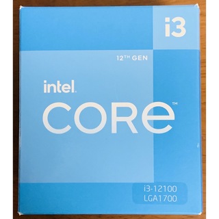 Intel CPU Core i3 12100 BOX
