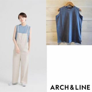 ARCH＆LINE（アーチアンドライン）TOKYO タンクトップ　SAX