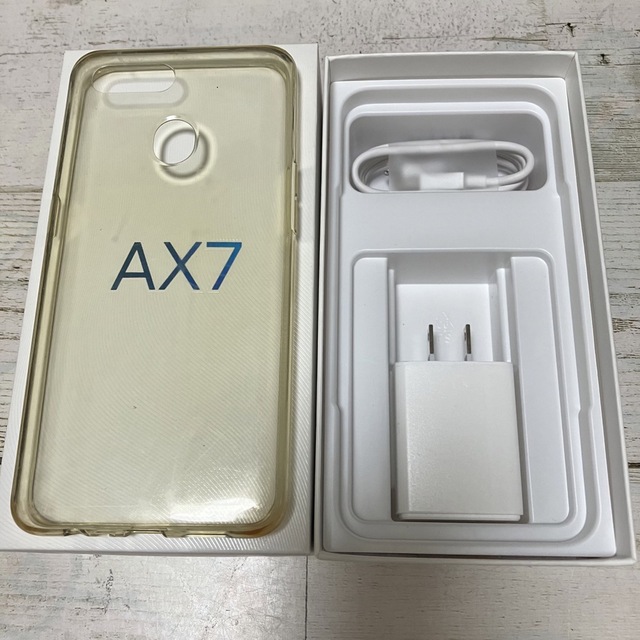 OPPO AX7 SIMフリー ゴールド CPH1903