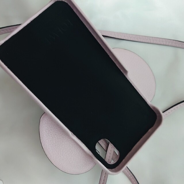 LOEWE(ロエベ)のLOEWE i Phone用ケース X XS エレファント 薄ピンク スマホ/家電/カメラのスマホアクセサリー(iPhoneケース)の商品写真