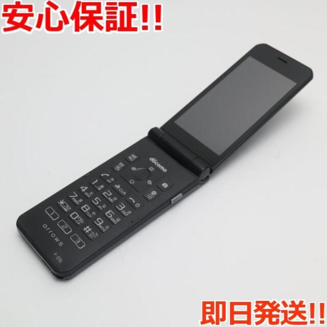 正規販売店】 良品 F-03L arrows ケータイ ブラック スマホ/家電/カメラ