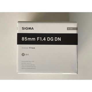 シグマ(SIGMA)のSIGMA 85mm F1.4 DG DN ソニーEマウント用　新品未使用品(レンズ(単焦点))