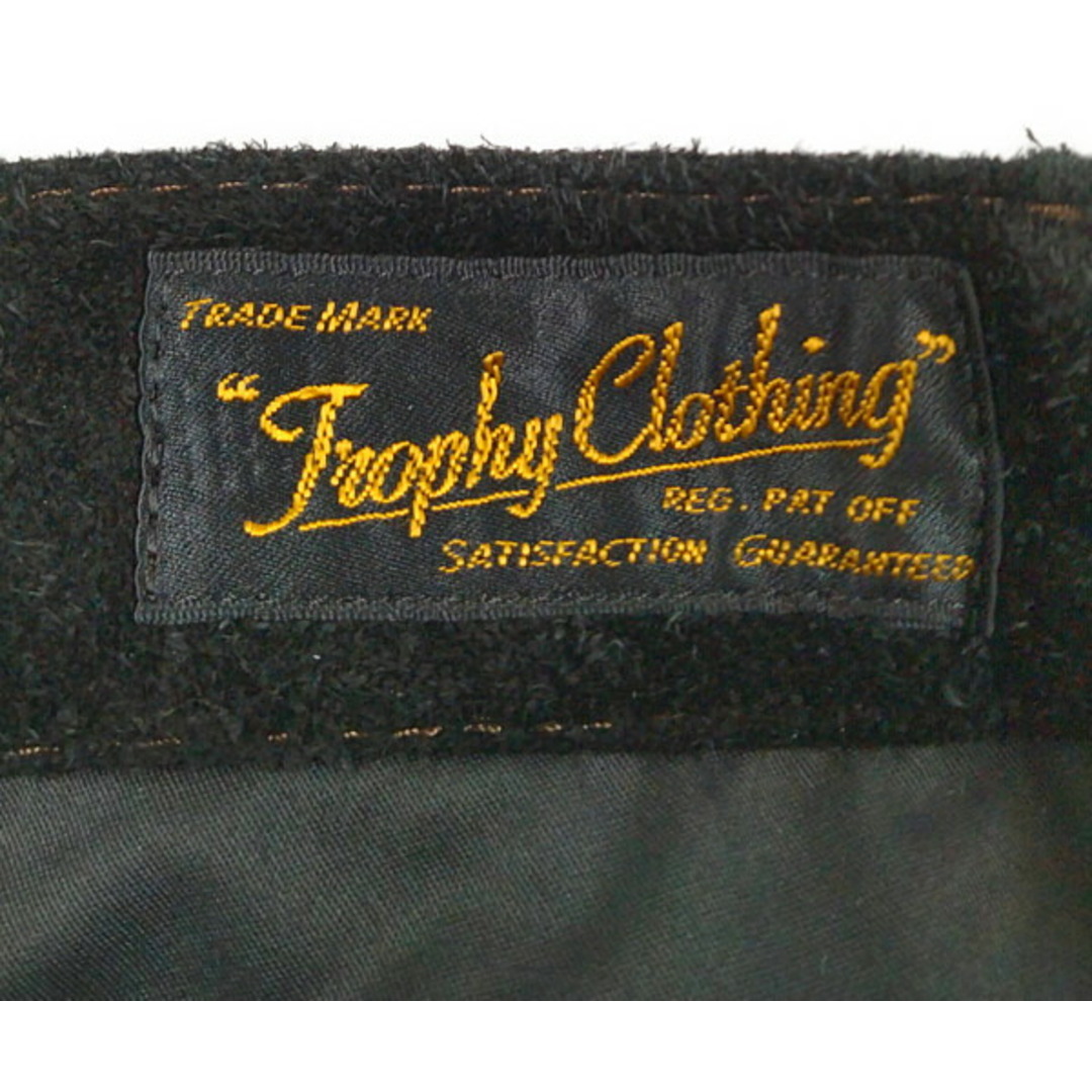 Trophy Clothing トロフィークロージング Rough Out Double Knee Pants スウェード レザーパンツ サイズ30 正規品 / 29521 6