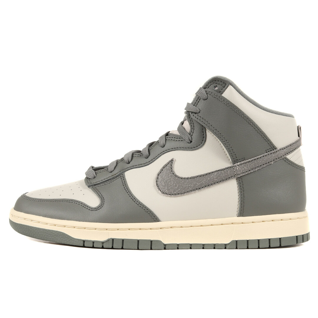 NIKE ナイキ DUNK HI RETRO SE VNTG LIGHT BONE (DM0582-001) 2022年 ダンク ハイ レトロ ビンテージ ライトボーン タンブルグレー サイズ：US10.5 28.5cm スニーカー【メンズ】