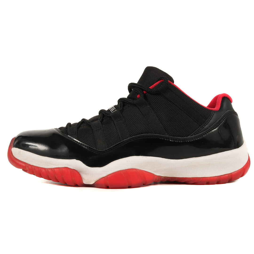 NIKE ナイキ AIR JORDAN 11 RETRO LOW BRED (528895-012) 2015年 エアジョーダン11 レトロ ロー ブレッド  ブラック トゥルーレッド 黒赤 サイズ：US10 28.0cm スニーカー【メンズ】靴/シューズ