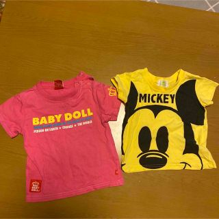 ベビードール(BABYDOLL)のTシャツ　80㎝　２枚セット(Ｔシャツ)