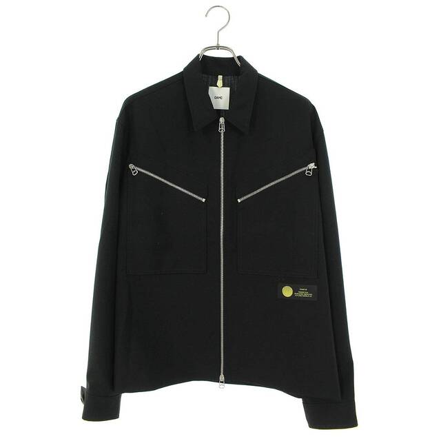 消費税無し オーエーエムシー 22AW ATOM SHIRT 22A28OAU19 ジップデザインアトム長袖シャツ メンズ S シャツ