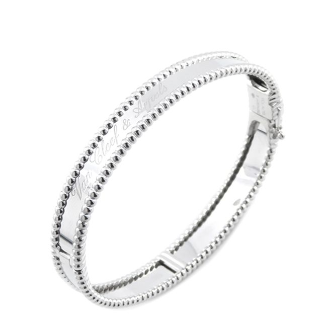 本命ギフト Van Cleef S ブレスレッ シニアチュール ぺルレ バングル