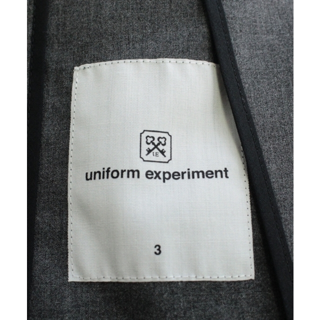 uniform experiment カジュアルジャケット 3(L位) グレー