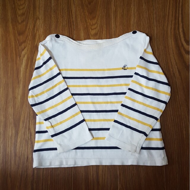 PETIT BATEAU(プチバトー)のasahi様専用　プチバトー ☆ ロンT 86cm キッズ/ベビー/マタニティのベビー服(~85cm)(Ｔシャツ)の商品写真