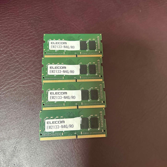 4GB x4枚　DDR4 2133 so-DIMM