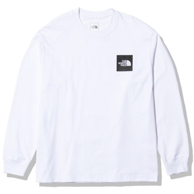 THE NORTH FACE(ザノースフェイス)の【新品未使用】ノースフェイス  スクエアロゴ　Tシャツ　長袖　M メンズのトップス(Tシャツ/カットソー(七分/長袖))の商品写真