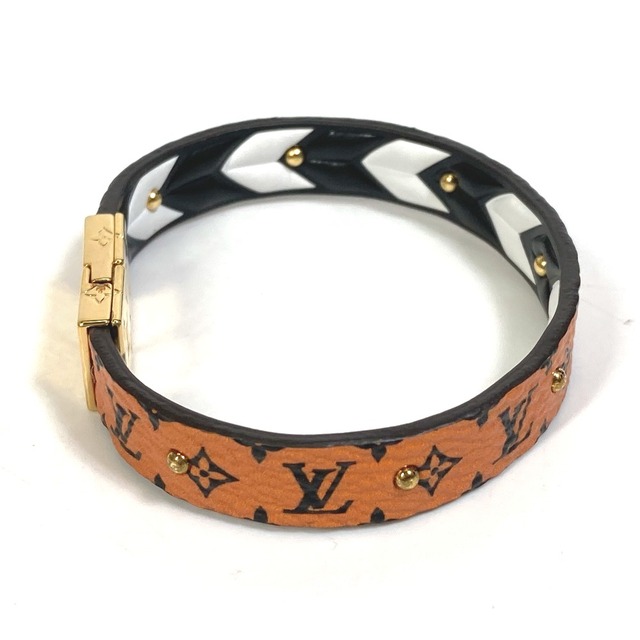 LOUIS VUITTON(ルイヴィトン)のルイヴィトン LOUIS VUITTON ブラスレ LV クラフティ リバーシブル M6774F モノグラム アクセサリー ブレスレット モノグラムキャンバス ブラウン レディースのアクセサリー(ブレスレット/バングル)の商品写真