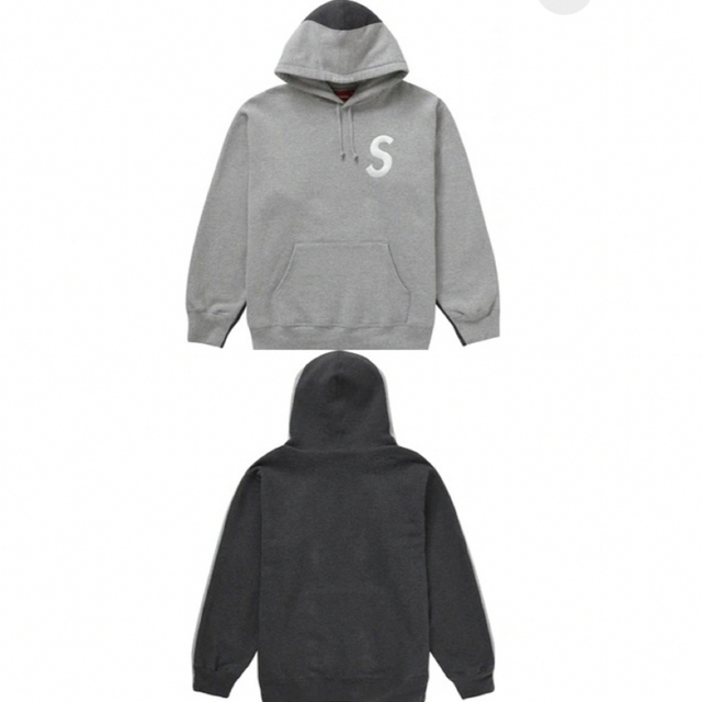 【コムドット着用】Supreme S Logo Split Hooded