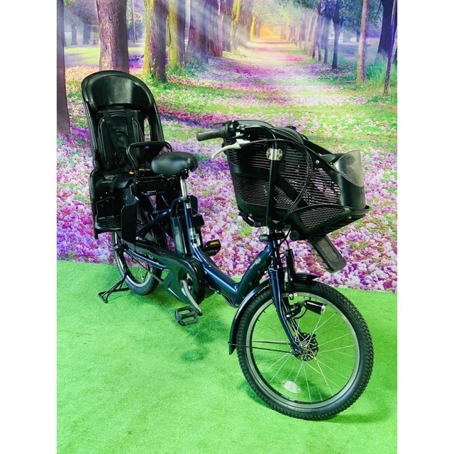 ☆4761子供乗せ電動アシスト自転車ヤマハ3人乗り20インチ trevber.com