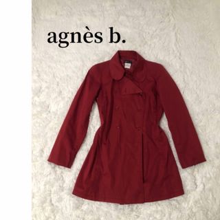 アニエスベー agnès b agnes b スプリングコート フード セーラー