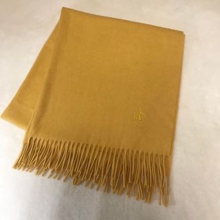 ランバン(LANVIN)のランバンLANVLN カシミア　刺繍入り　ストール100%カシミア　イタリア製(マフラー/ストール)