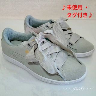 PUMA - ビッキーリボン♡PUMA プーマ 未使用 タグ付き グレー ...