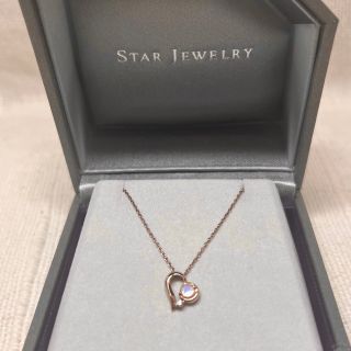 スタージュエリー(STAR JEWELRY)のスタージュエリー　K10ハートネックレス(ネックレス)