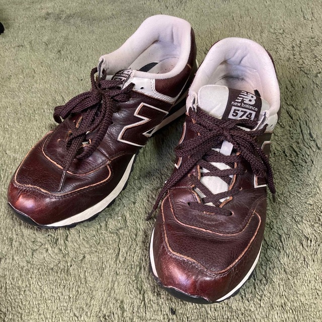 New Balance(ニューバランス)のNEW BALANCE ML574LUA ブラウン 28.5㎝ メンズの靴/シューズ(スニーカー)の商品写真